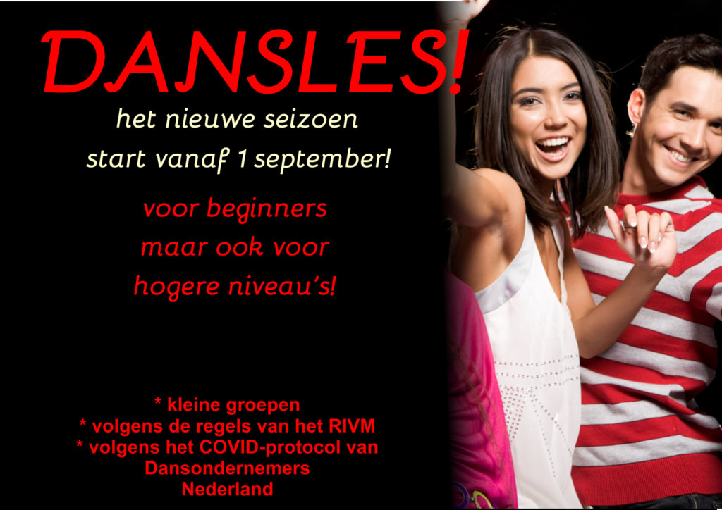 Dansstudio Van Tuijl - schrijf nu in voor het najaar van 2020!